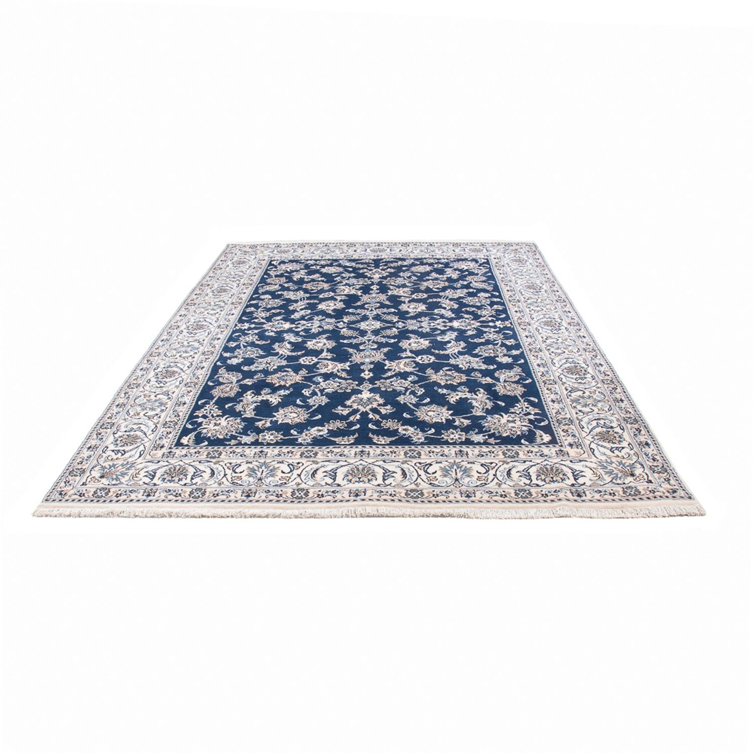 Tappeto Persero - Nain - 293 x 194 cm - blu scuro
