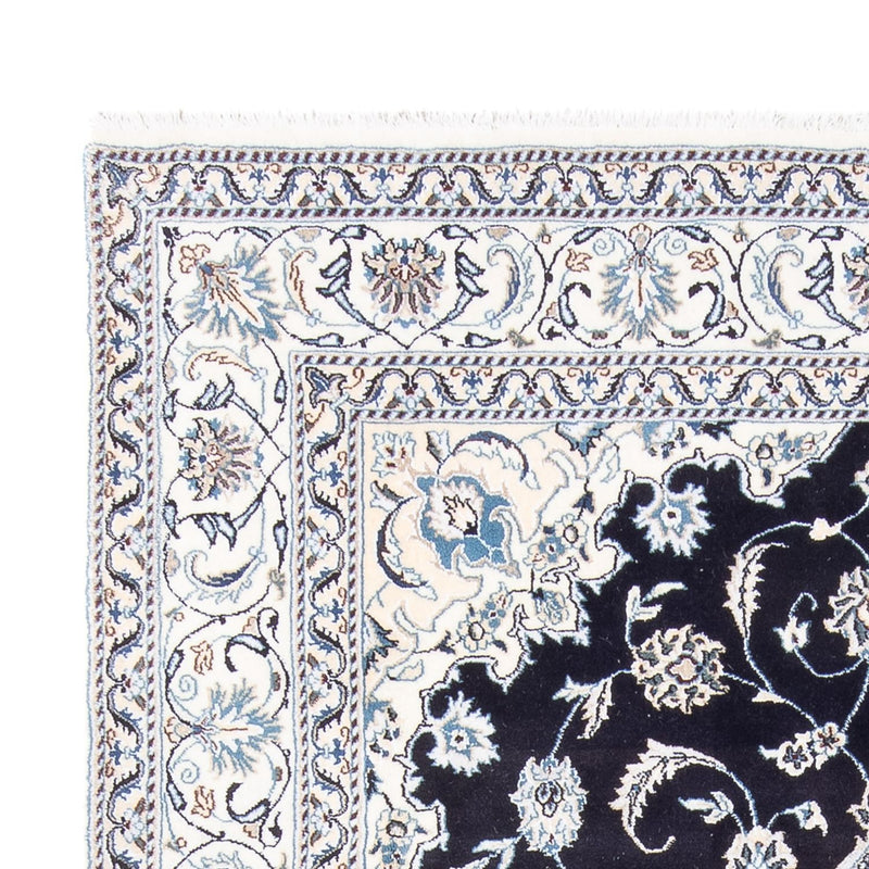 Tappeto Persero - Nain - 297 x 198 cm - blu scuro
