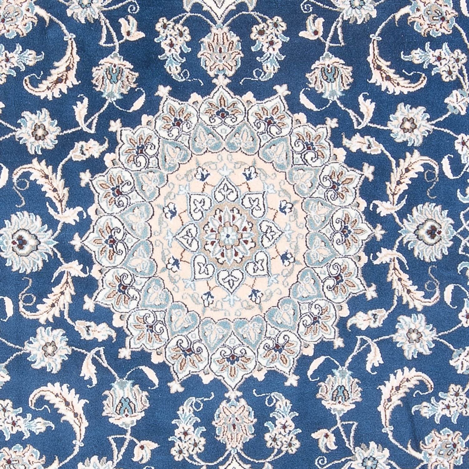 Tappeto Persero - Nain - 302 x 195 cm - blu