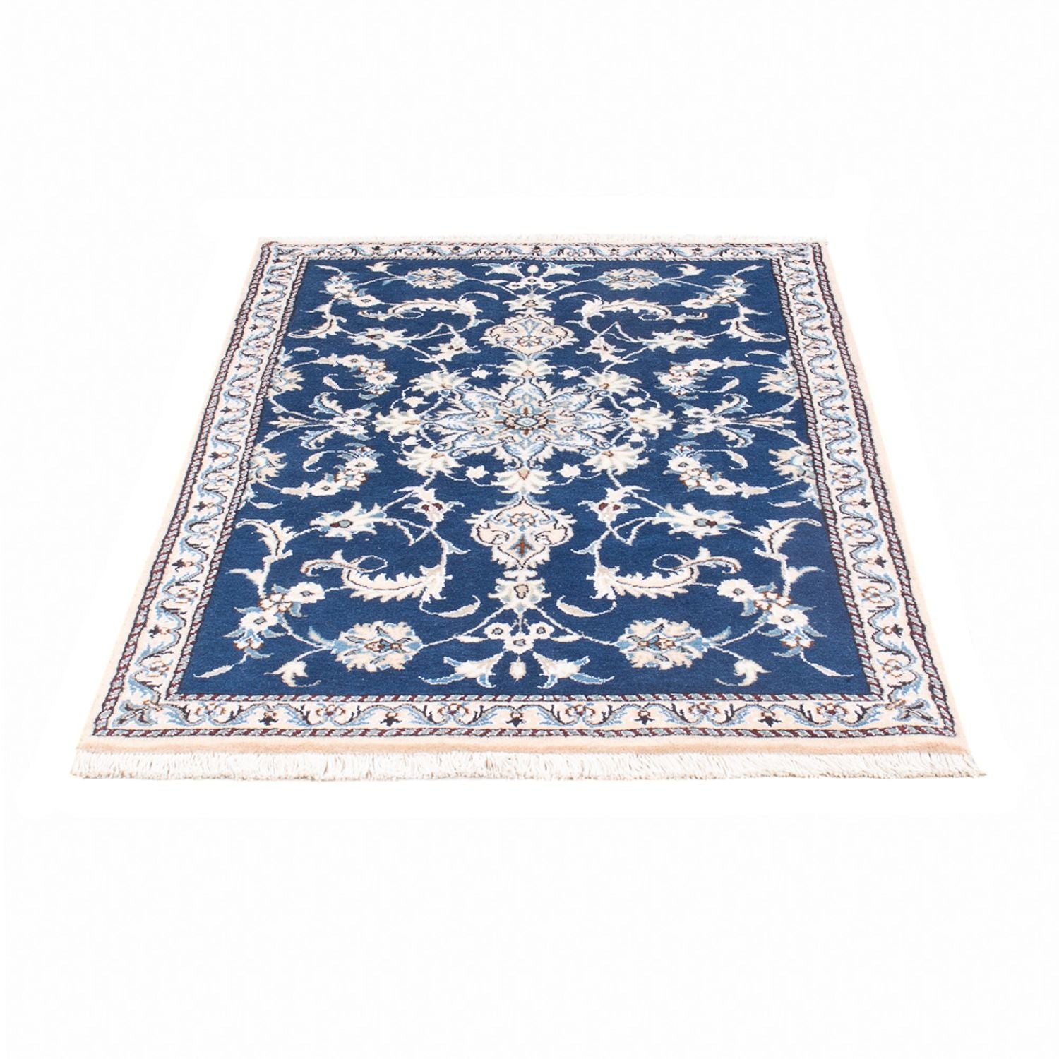 Tappeto Persero - Nain - 134 x 83 cm - blu