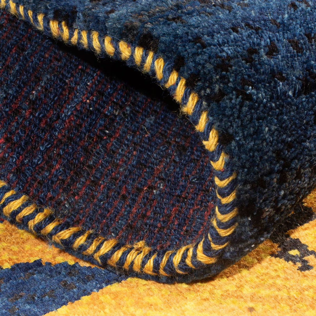 Tappeto corsia Tappeto Gabbeh - Persero - 230 x 85 cm - multicolore