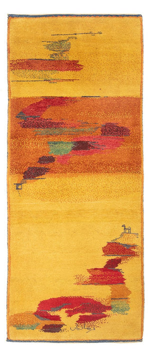 Tappeto corsia Tappeto Gabbeh - Persero - 213 x 85 cm - multicolore
