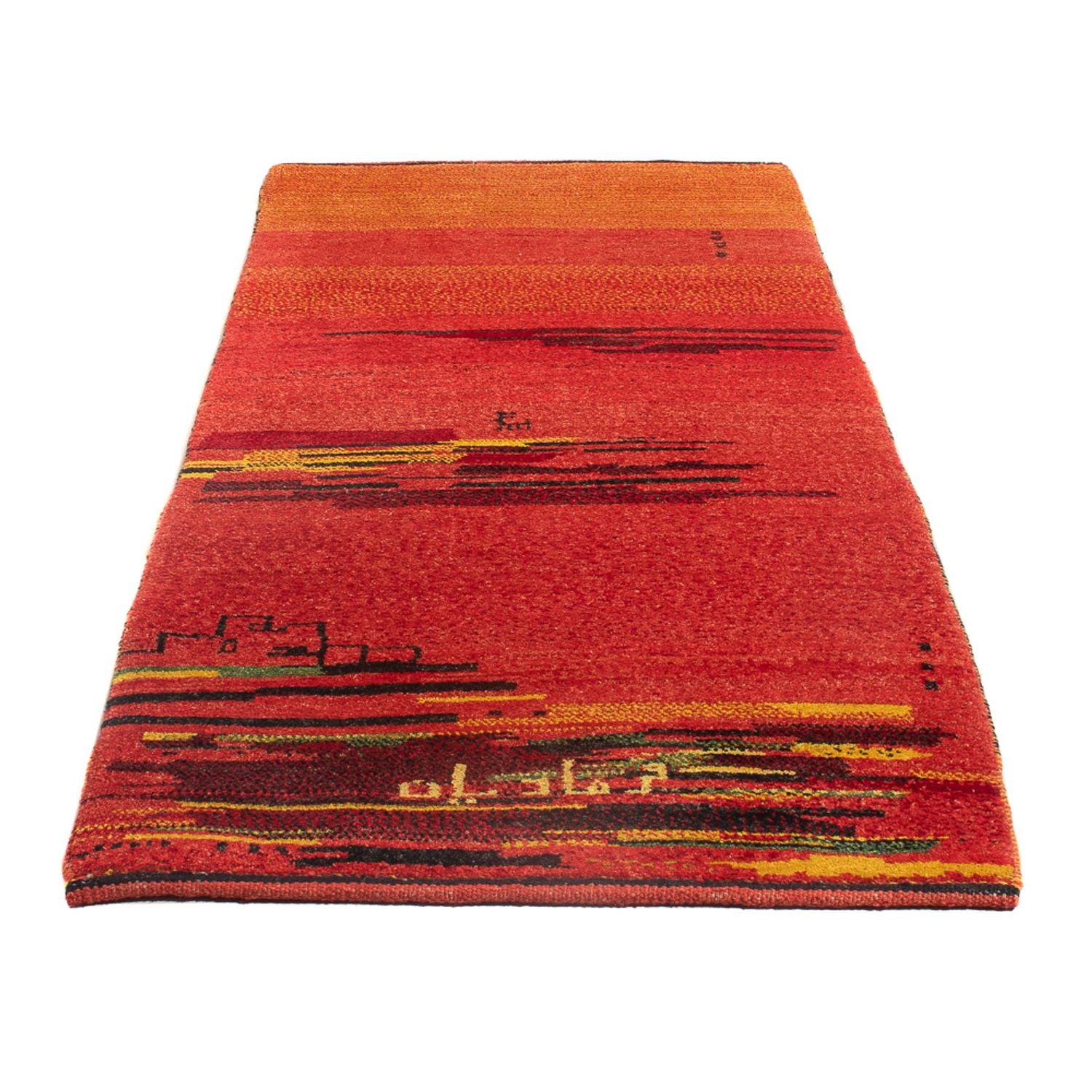 Tappeto corsia Tappeto Gabbeh - Persero - 200 x 83 cm - multicolore