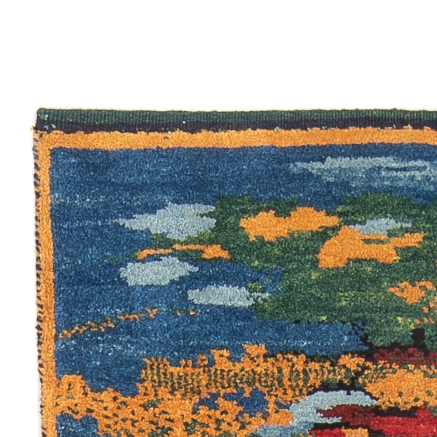Tappeto corsia Tappeto Gabbeh - Persero - 242 x 78 cm - multicolore