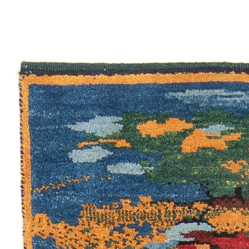 Tappeto corsia Tappeto Gabbeh - Persero - 242 x 78 cm - multicolore