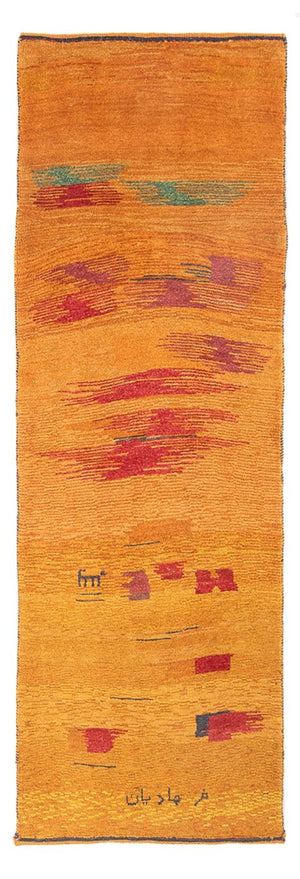 Tappeto corsia Tappeto Gabbeh - Persero - 233 x 80 cm - multicolore