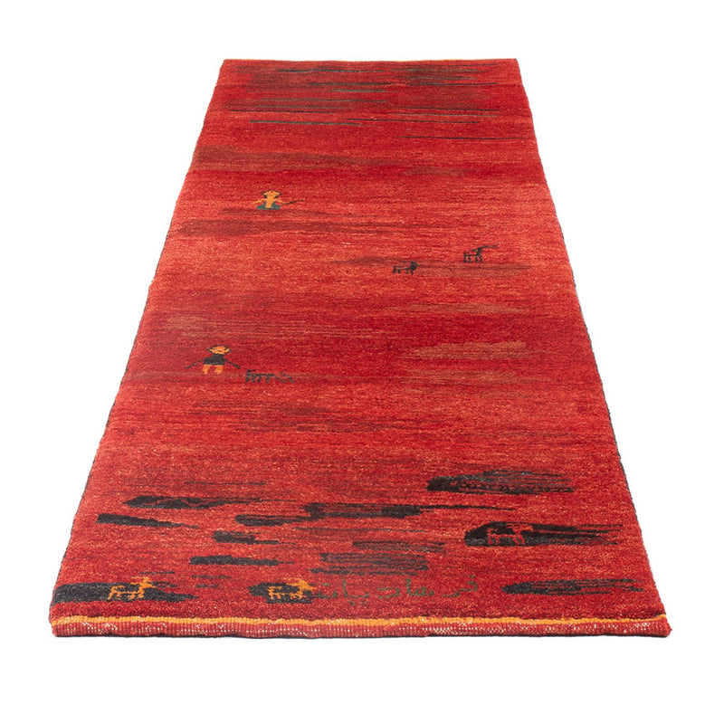 Tappeto corsia Tappeto Gabbeh - Persero - 236 x 73 cm - multicolore