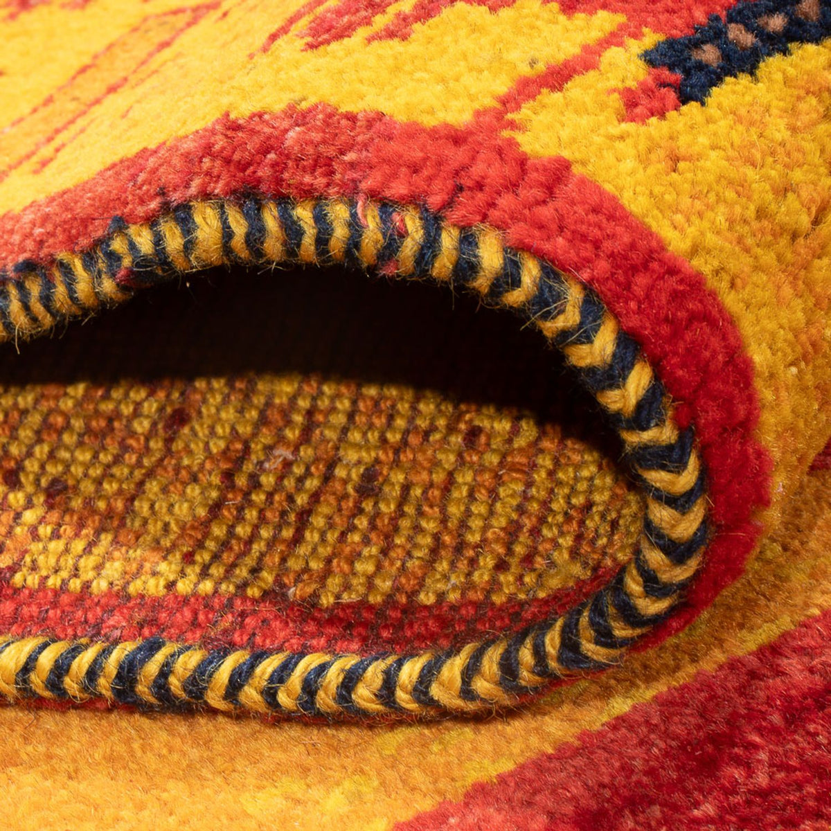 Tappeto corsia Tappeto Gabbeh - Persero - 235 x 85 cm - multicolore