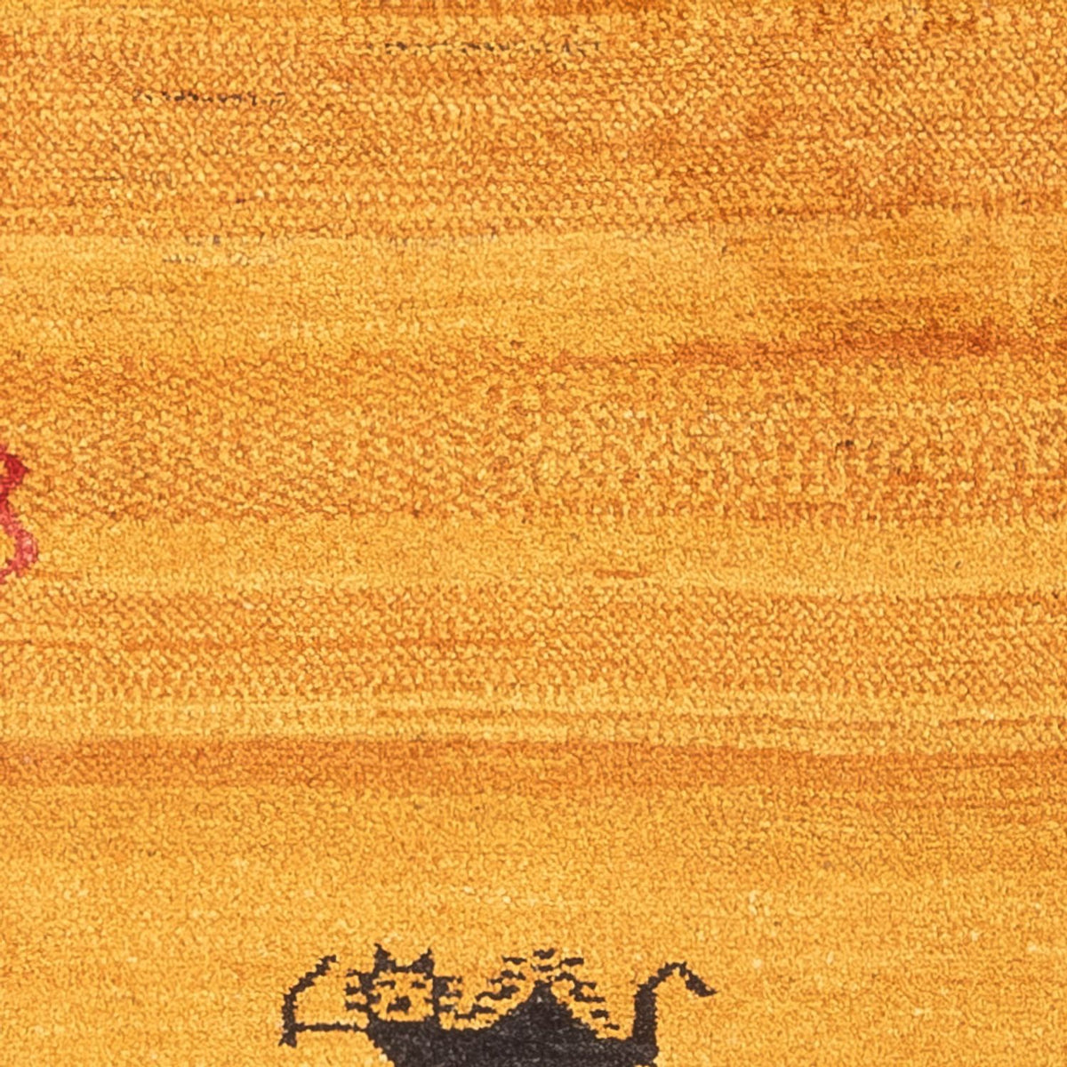 Tappeto corsia Tappeto Gabbeh - Persero - 236 x 85 cm - arancione