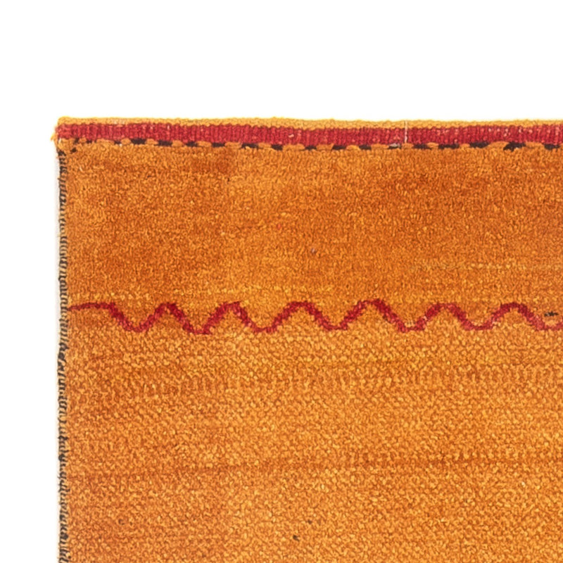 Tappeto corsia Tappeto Gabbeh - Persero - 236 x 85 cm - arancione