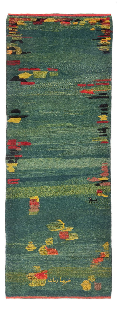 Gabbeh persiano Tappeto 87x218cm - Perserteppich Wollteppich