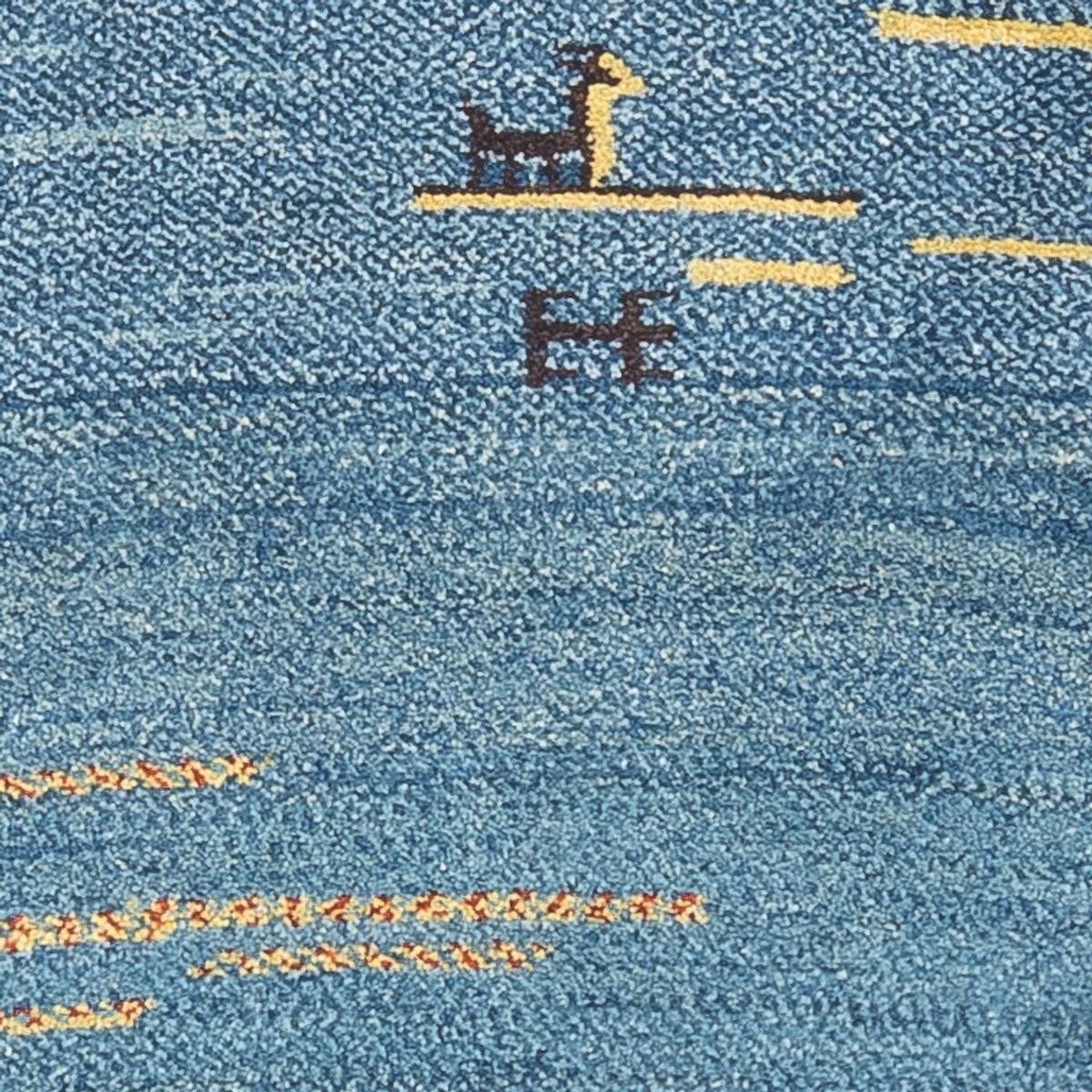 Tappeto corsia Tappeto Gabbeh - Persero - 193 x 90 cm - multicolore