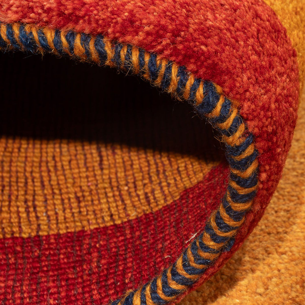 Tappeto corsia Tappeto Gabbeh - Persero - 216 x 82 cm - multicolore