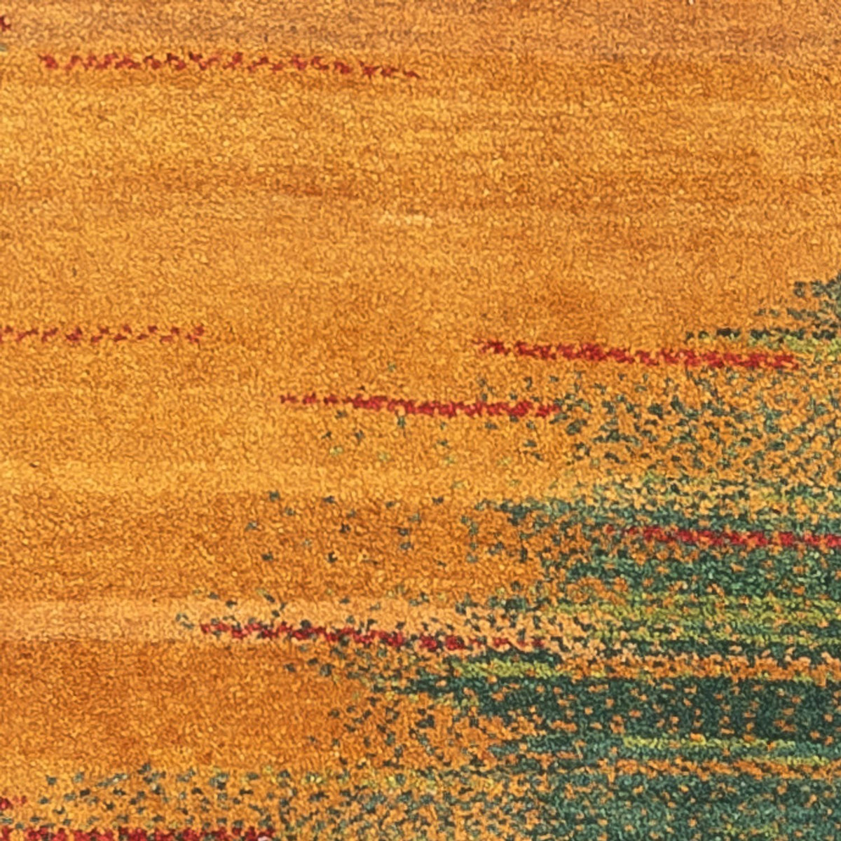 Tappeto corsia Tappeto Gabbeh - Persero - 186 x 71 cm - multicolore