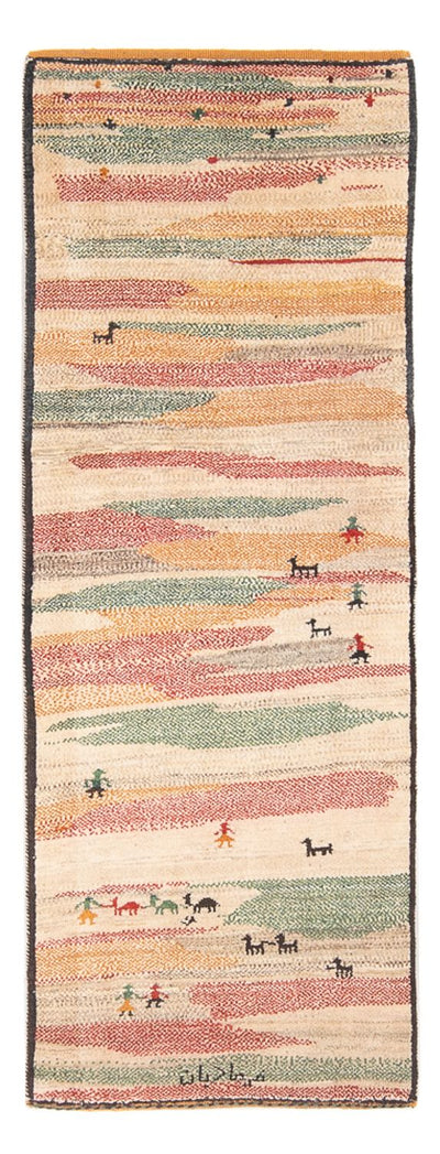 Gabbeh persiano Tappeto 78x205cm - Perserteppich Wollteppich