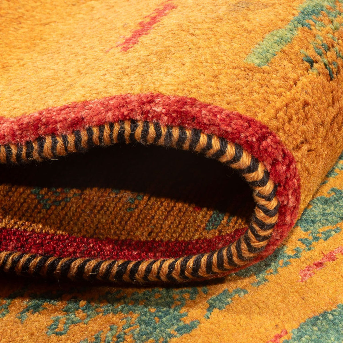 Tappeto corsia Tappeto Gabbeh - Persero - 190 x 68 cm - multicolore