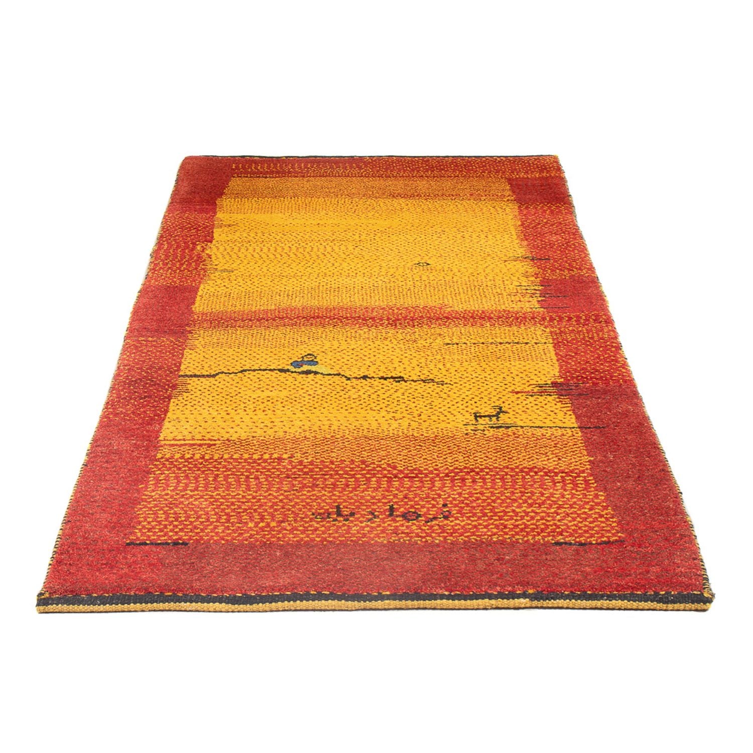 Tappeto corsia Tappeto Gabbeh - Persero - 188 x 88 cm - multicolore