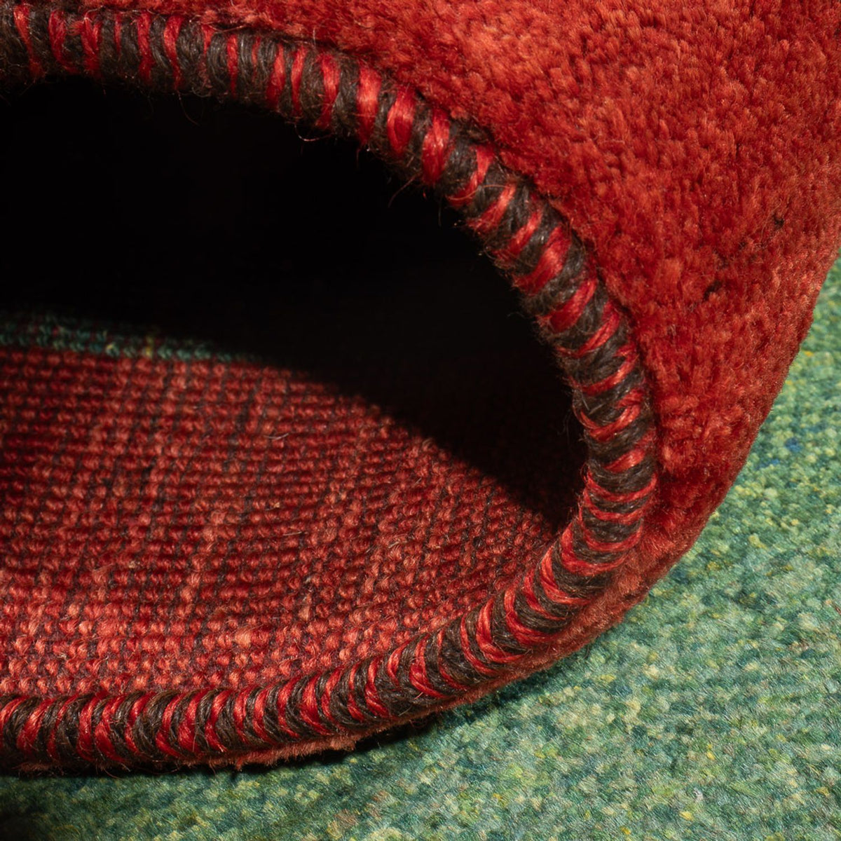 Tappeto corsia Tappeto Gabbeh - Persero - 183 x 77 cm - multicolore