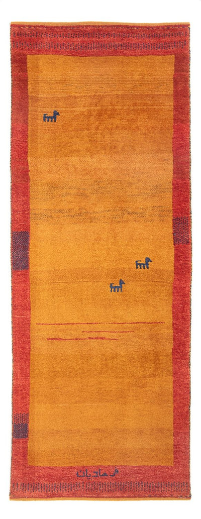Gabbeh persiano Tappeto 80x225cm - Perserteppich Wollteppich