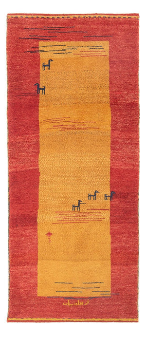 Tappeto corsia Tappeto Gabbeh - Persero - 177 x 75 cm - multicolore