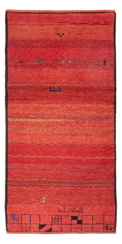 Gabbeh persiano Tappeto 87x187cm - Perserteppich Wollteppich