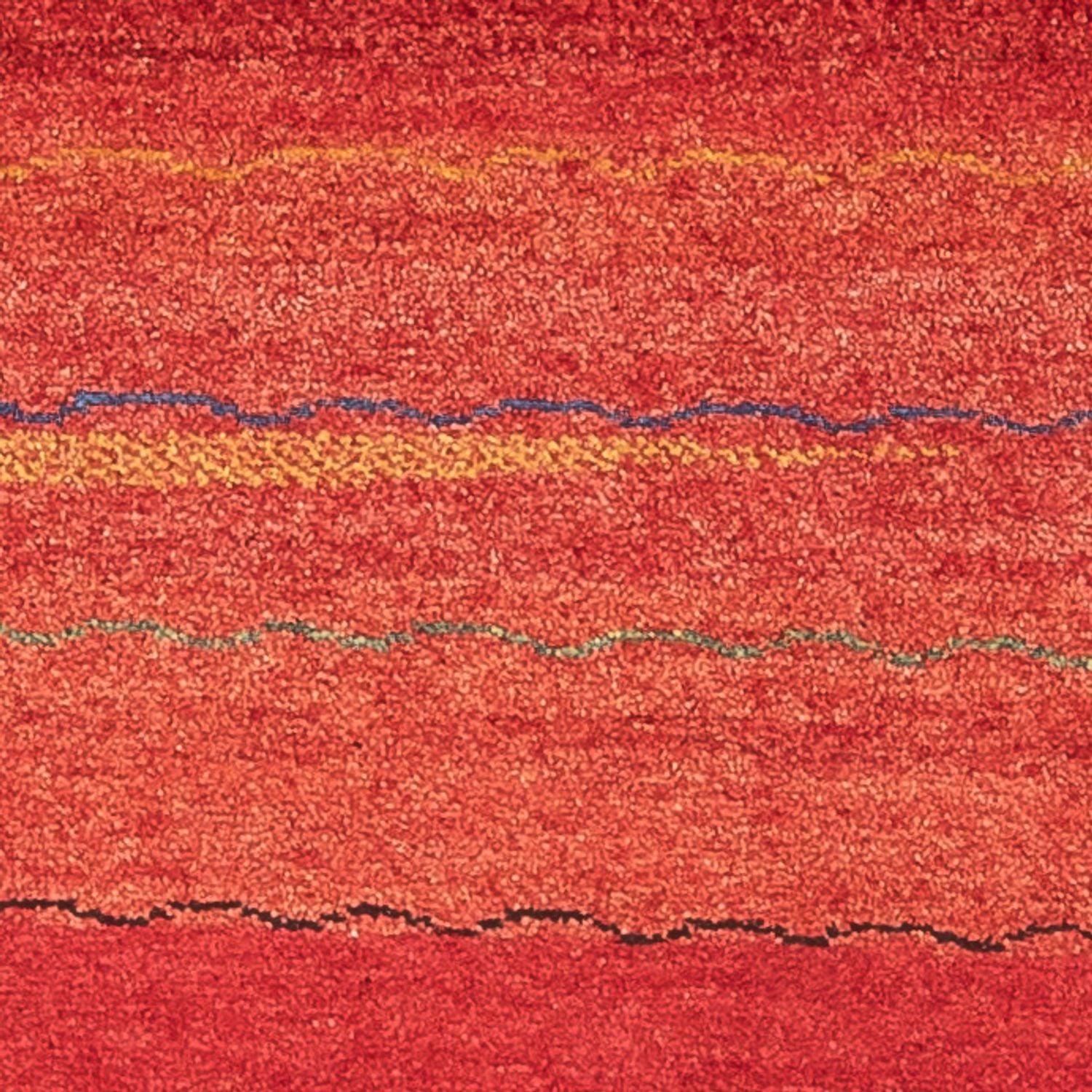 Tappeto corsia Tappeto Gabbeh - Persero - 187 x 87 cm - rosso
