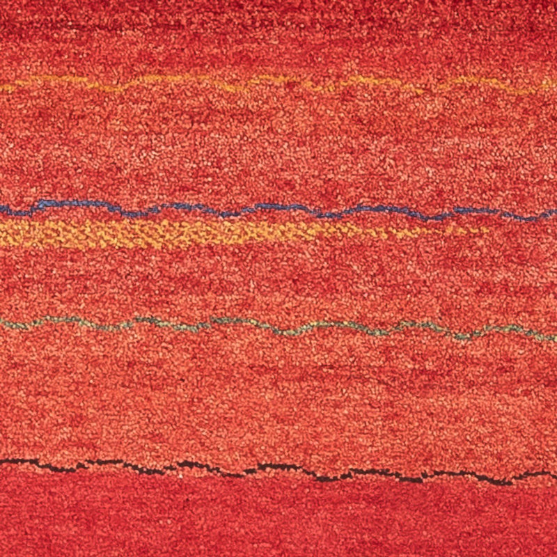 Tappeto corsia Tappeto Gabbeh - Persero - 187 x 87 cm - rosso