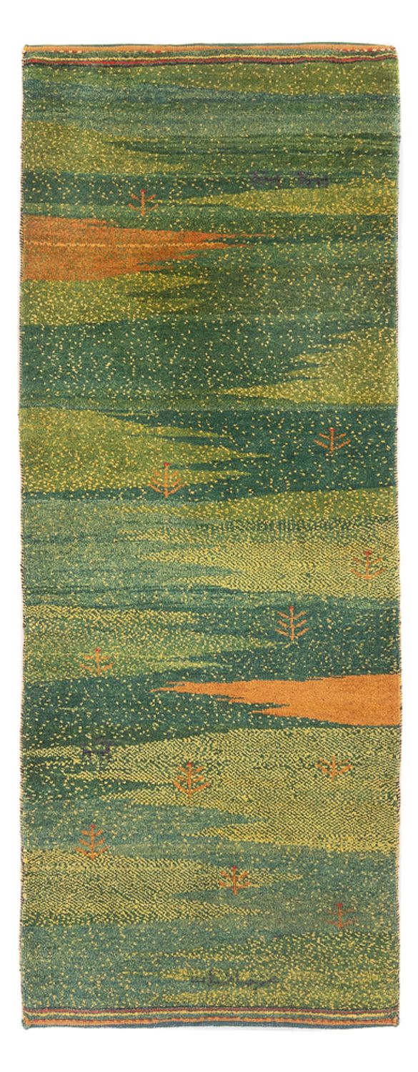 Tappeto corsia Tappeto Gabbeh - Persero - 220 x 82 cm - multicolore