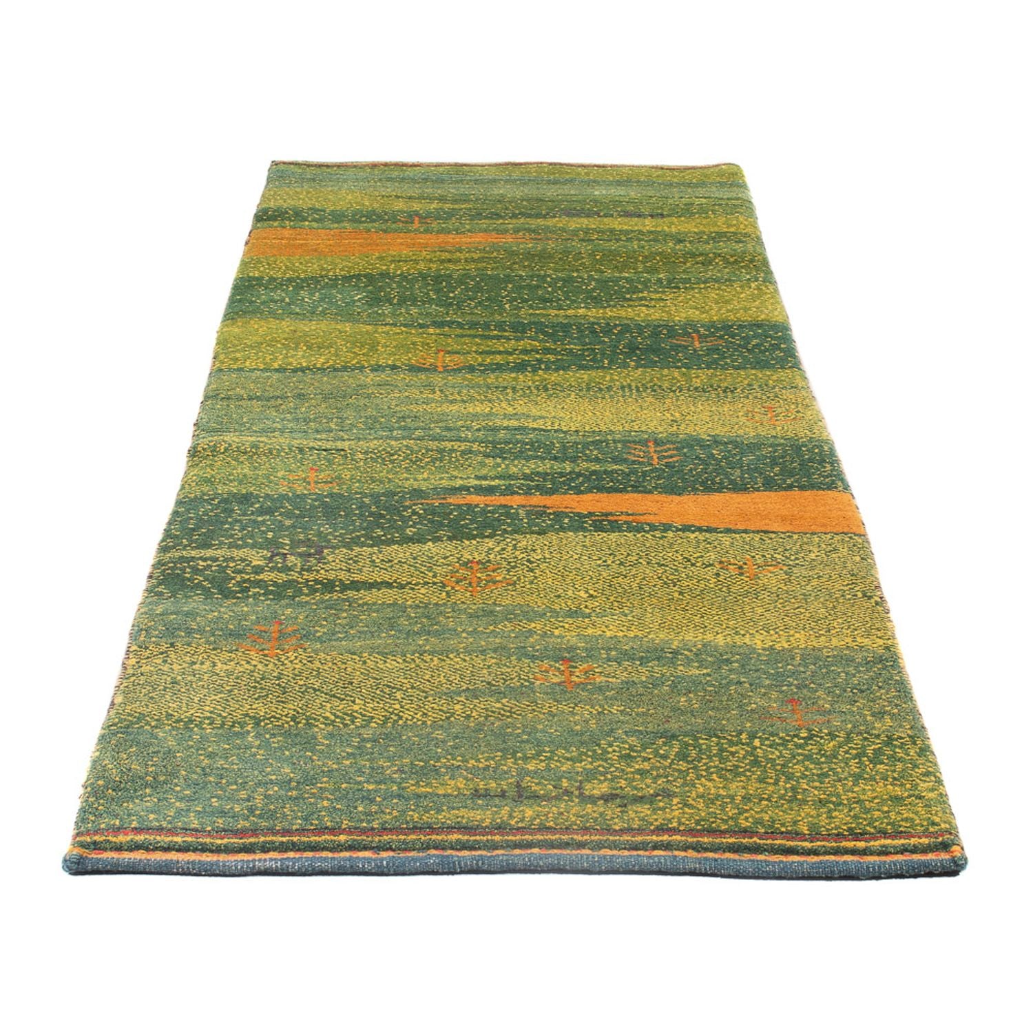 Tappeto corsia Tappeto Gabbeh - Persero - 220 x 82 cm - multicolore