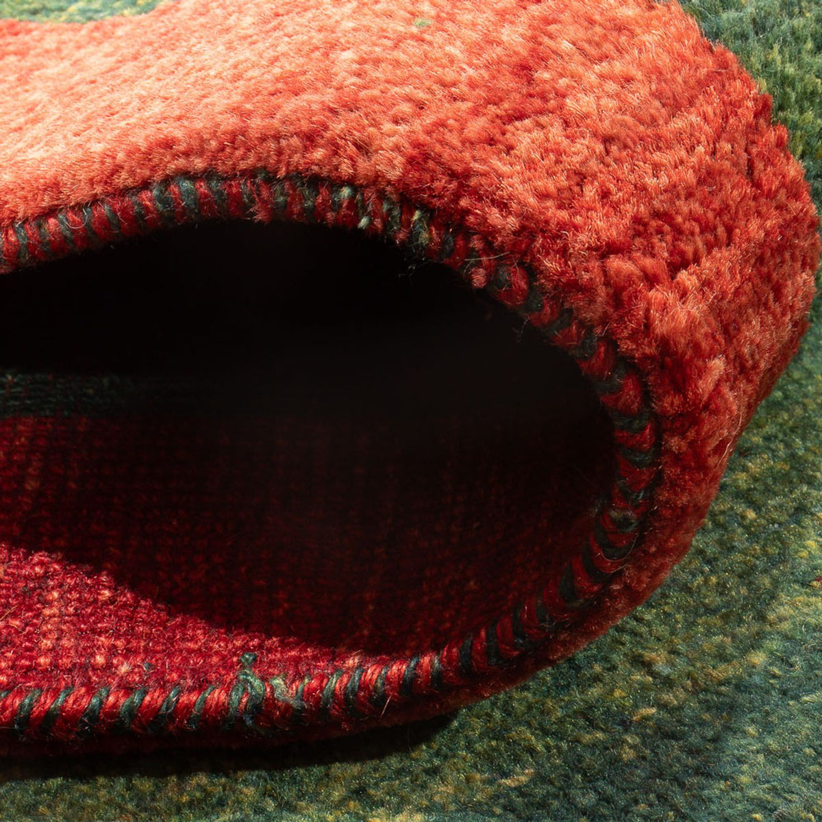 Tappeto corsia Tappeto Gabbeh - Persero - 190 x 84 cm - multicolore