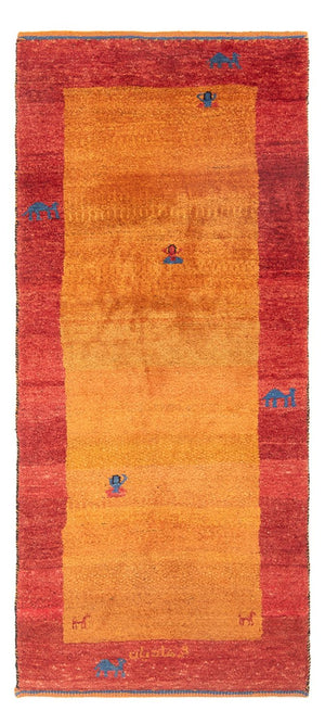 Tappeto corsia Tappeto Gabbeh - Persero - 177 x 72 cm - multicolore