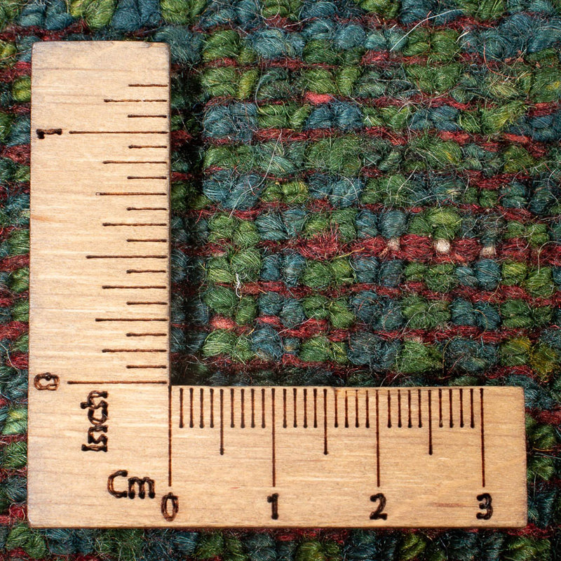 Tappeto corsia Tappeto Gabbeh - Persero - 202 x 78 cm - verde