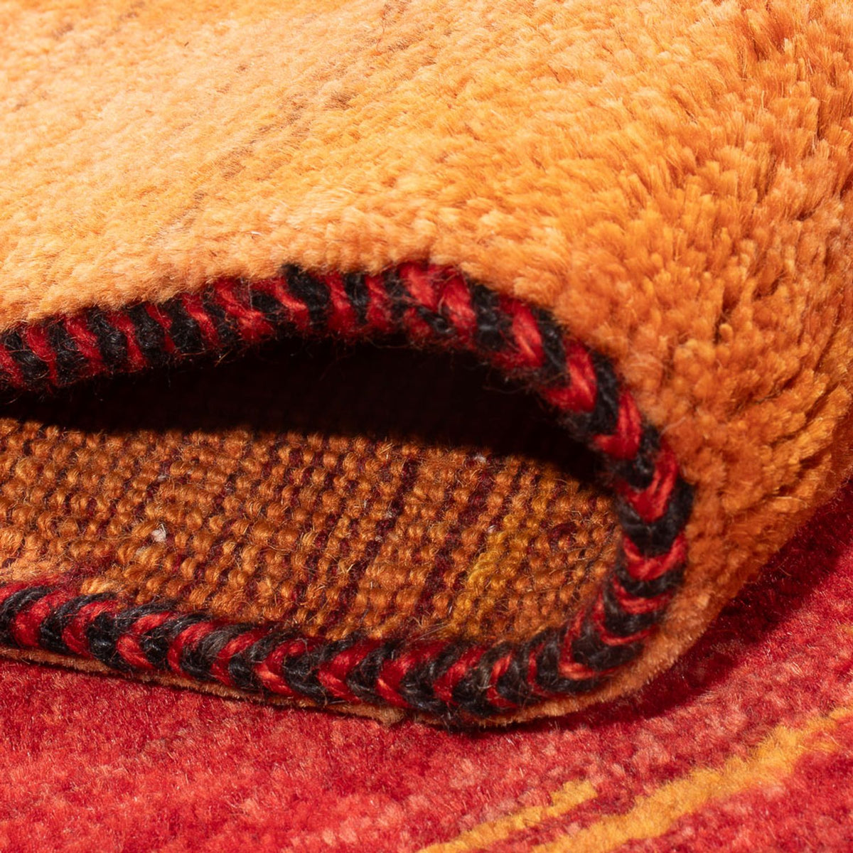 Tappeto corsia Tappeto Gabbeh - Persero - 220 x 70 cm - multicolore