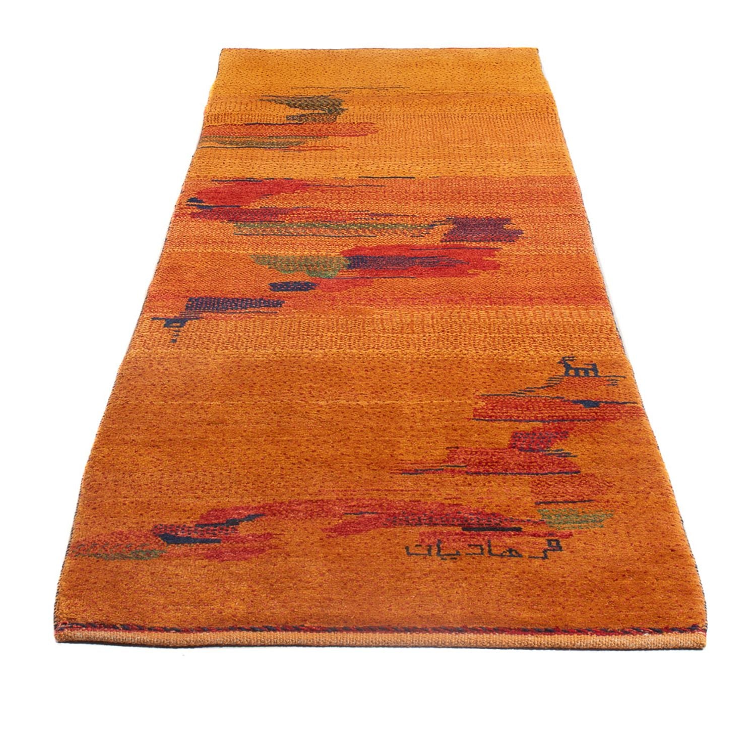 Tappeto corsia Tappeto Gabbeh - Persero - 285 x 83 cm - multicolore