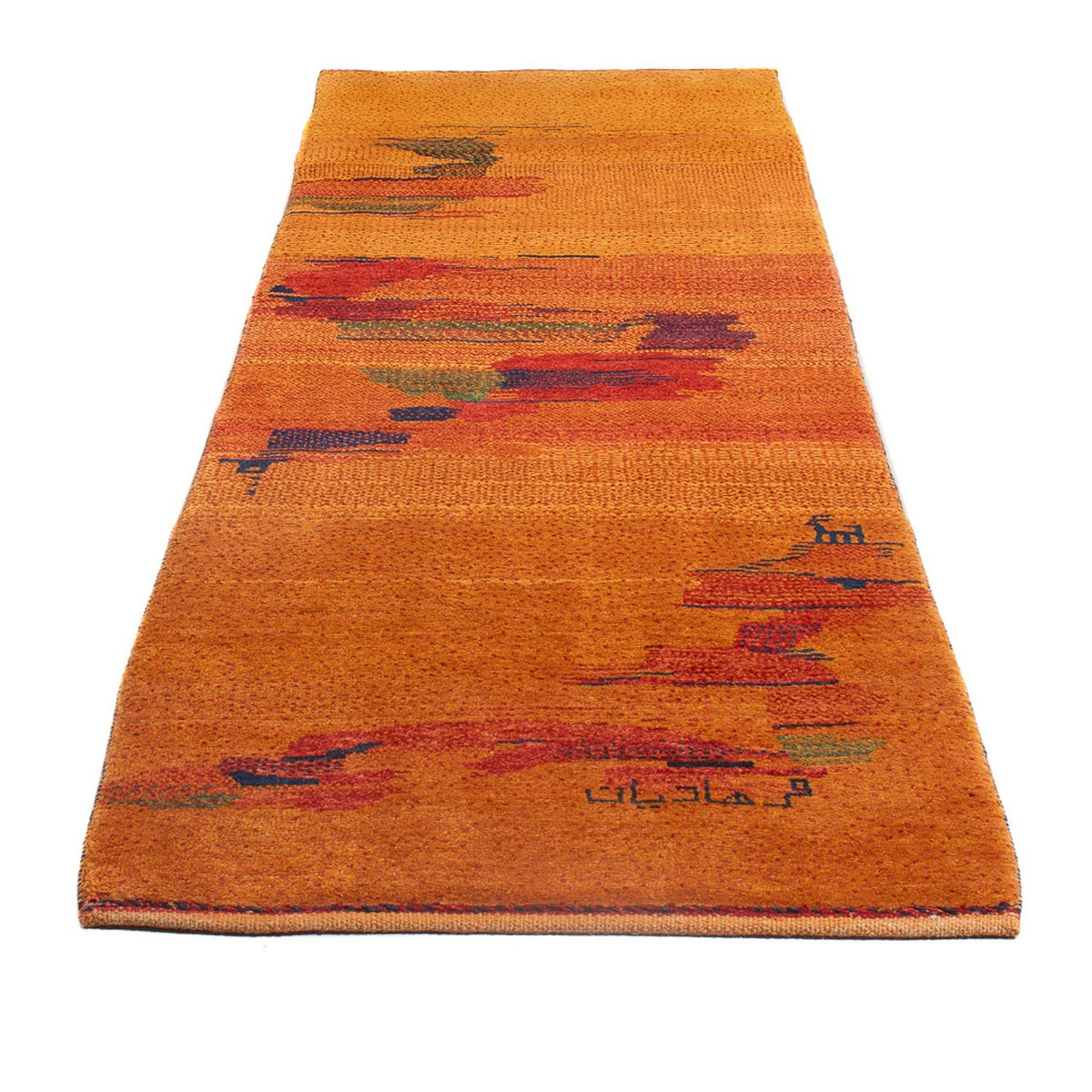Tappeto corsia Tappeto Gabbeh - Persero - 285 x 83 cm - multicolore