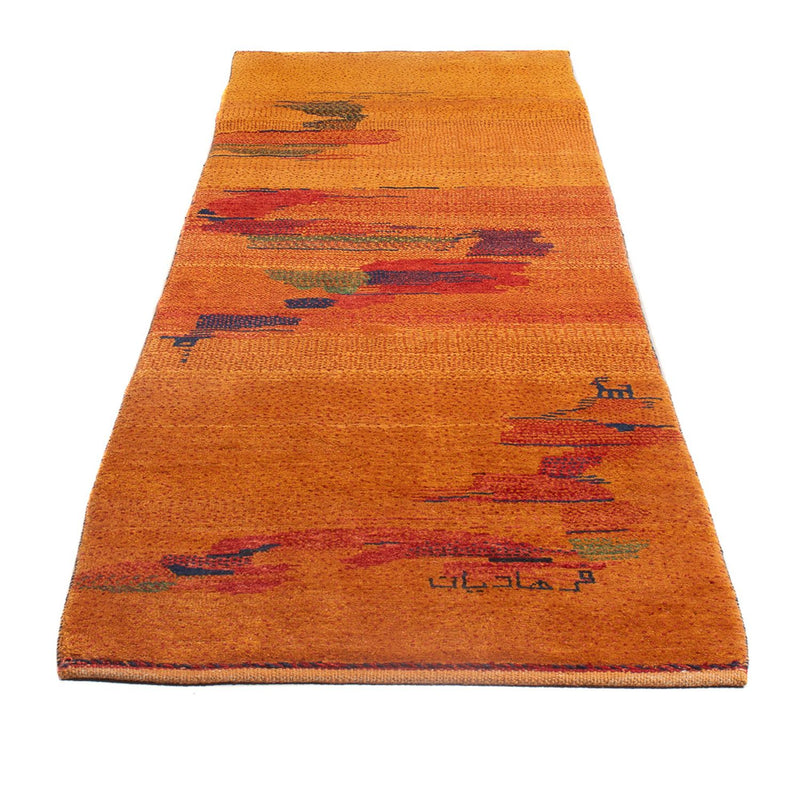 Tappeto corsia Tappeto Gabbeh - Persero - 285 x 83 cm - multicolore