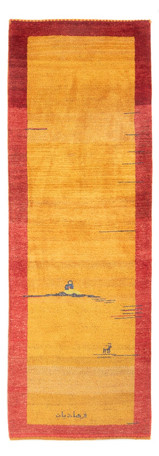 Tappeto corsia Tappeto Gabbeh - Persero - 215 x 70 cm - multicolore