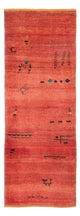 Gabbeh Persiano Tappeto 225x83cm - Perserteppich Wollteppich