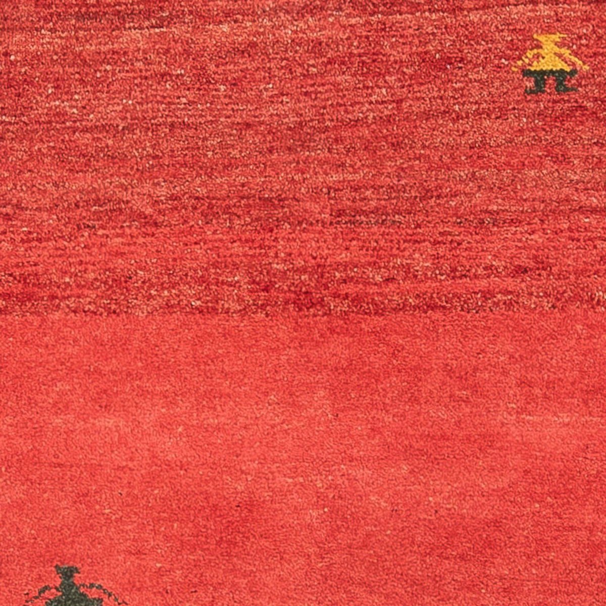 Tappeto corsia Tappeto Gabbeh - Persero - 227 x 85 cm - rosso