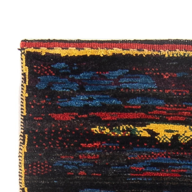 Tappeto corsia Tappeto Gabbeh - Persero - 185 x 68 cm - multicolore
