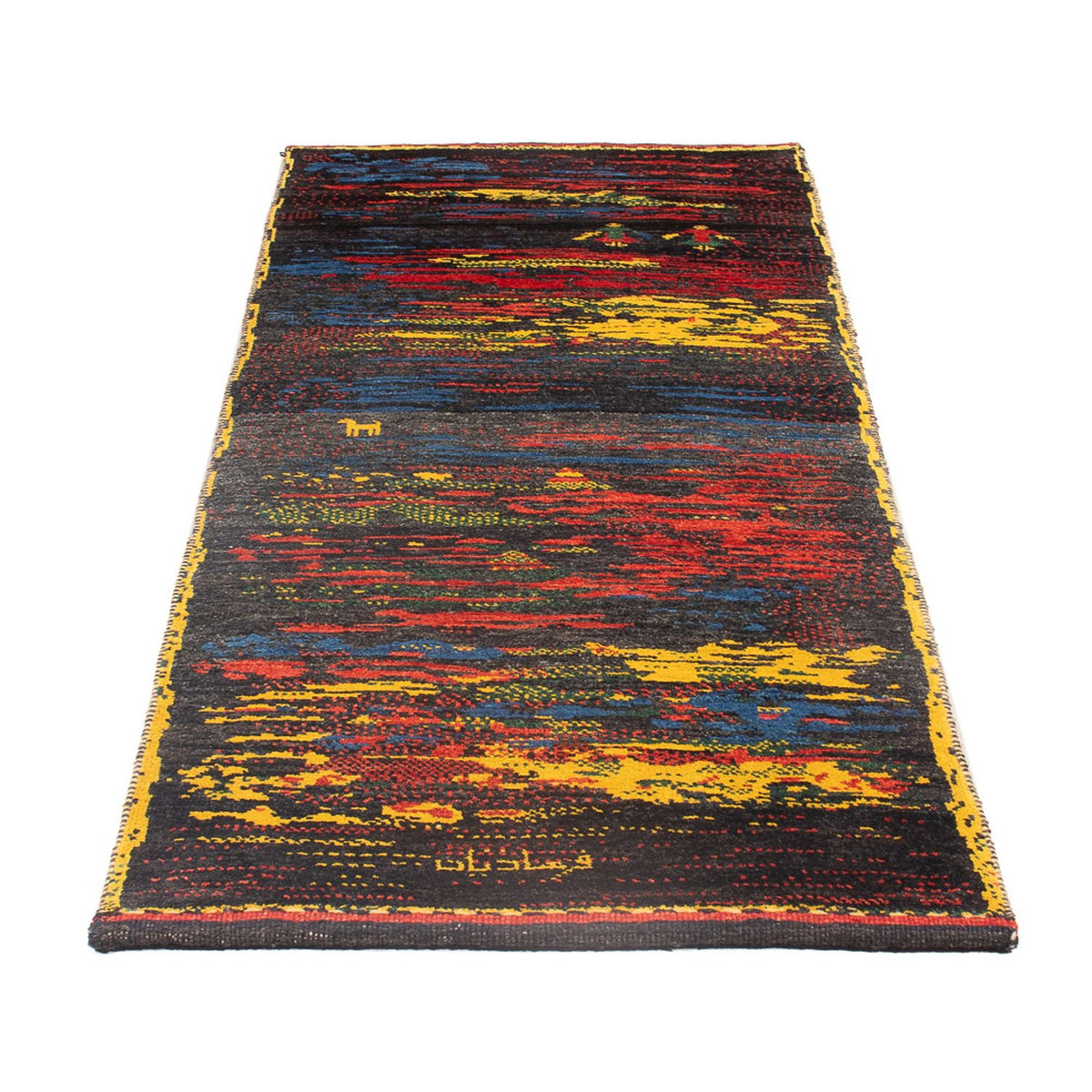 Tappeto corsia Tappeto Gabbeh - Persero - 185 x 68 cm - multicolore