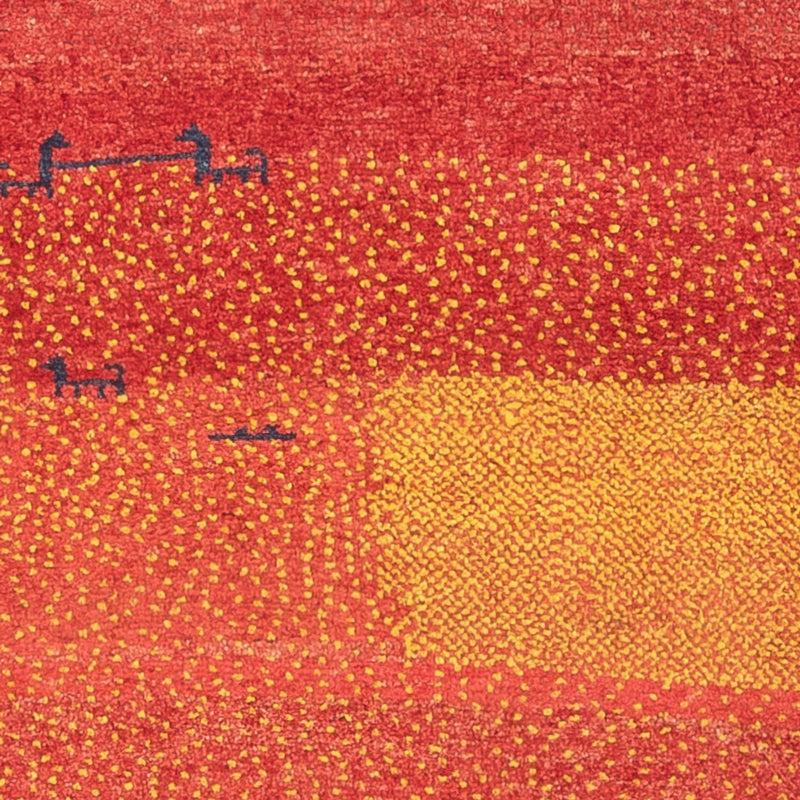 Tappeto corsia Tappeto Gabbeh - Persero - 237 x 84 cm - multicolore