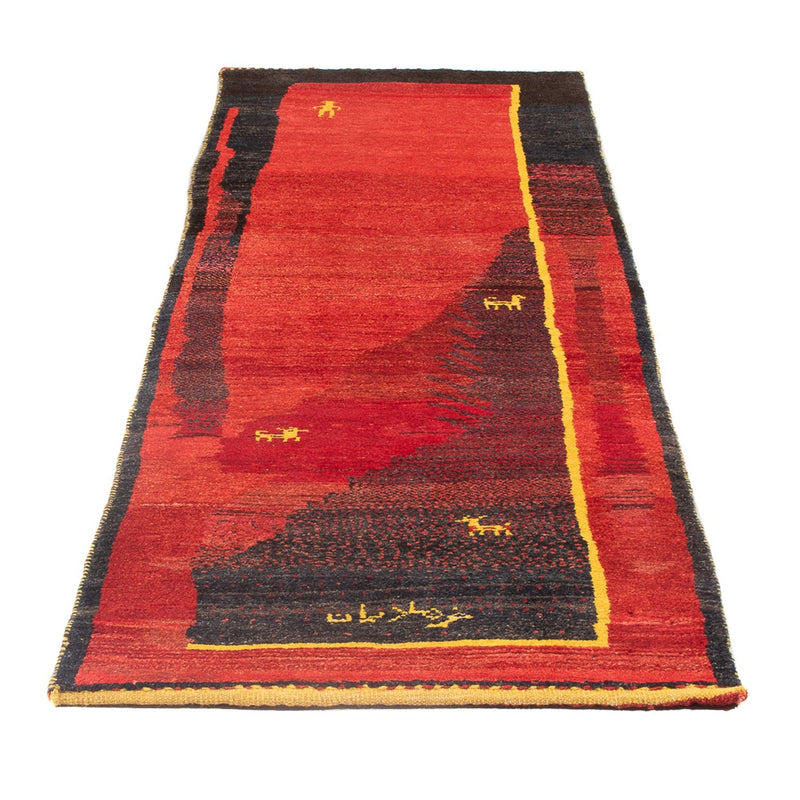Tappeto corsia Tappeto Gabbeh - Persero - 230 x 73 cm - multicolore