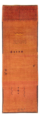 Tappeto corsia Tappeto Gabbeh - Persero - 247 x 87 cm - terracotta