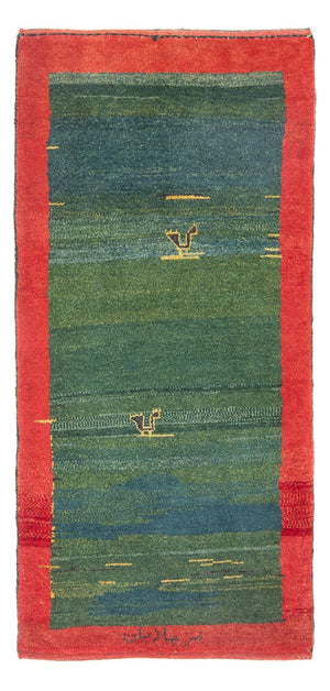 Tappeto corsia Tappeto Gabbeh - Persero - 178 x 82 cm - multicolore