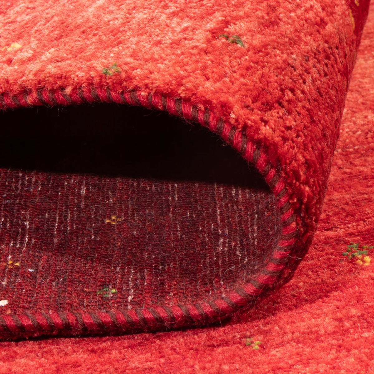 Tappeto Gabbeh - Loribaft Persero - 222 x 150 cm - rosso