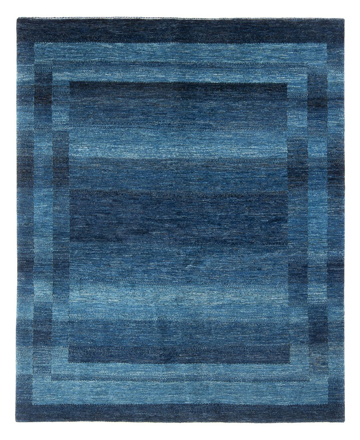 Tappeto Gabbeh - Loribaft Persero - 225 x 186 cm - blu mare