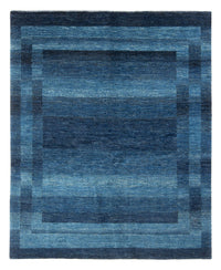 Tappeto Gabbeh - Loribaft Persero - 225 x 186 cm - blu mare
