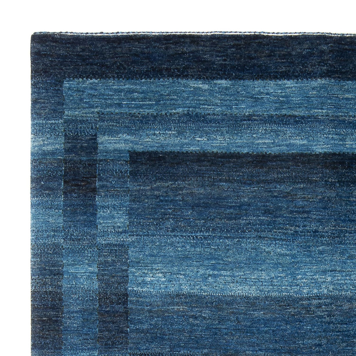 Tappeto Gabbeh - Loribaft Persero - 225 x 186 cm - blu mare