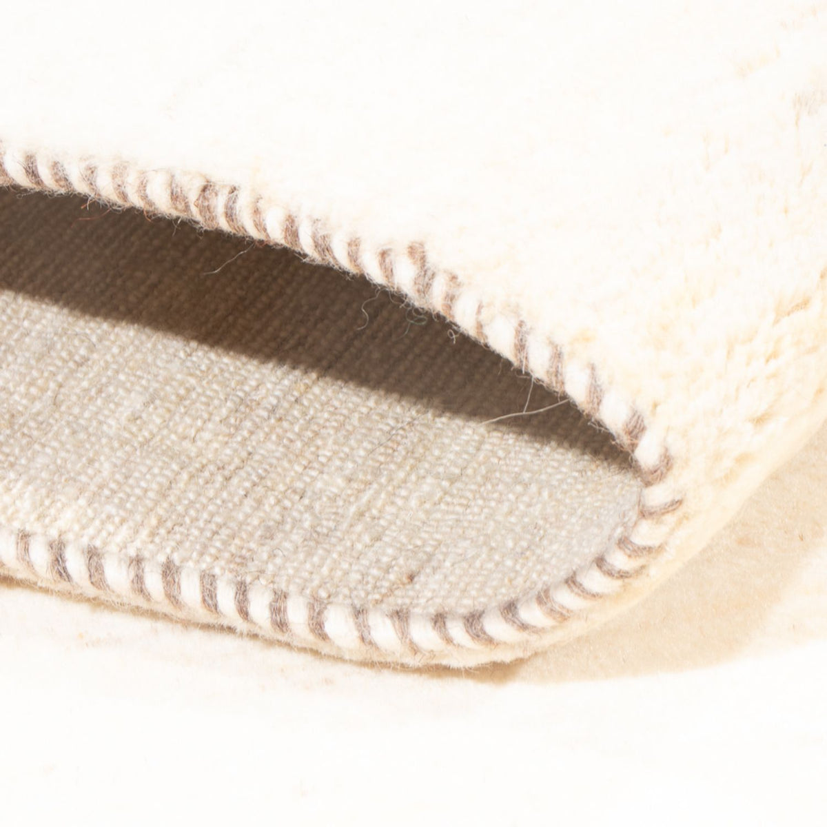 Tappeto Gabbeh - Loribaft Persero - 198 x 147 cm - grigio chiaro